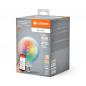 Preview: Ledvance E27 SMART+ MATTER Globe 125 LED-Lampe, kompatibel mit Google, Alexa, Apple 4,8W Multicolor 2700-6500K